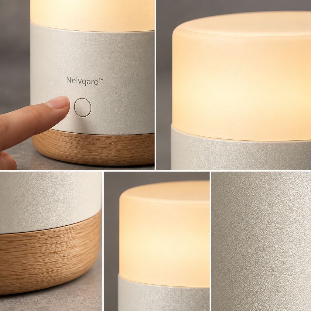 Nelvqaro™ Modern Minimalist Touch Table Lamp main image 03