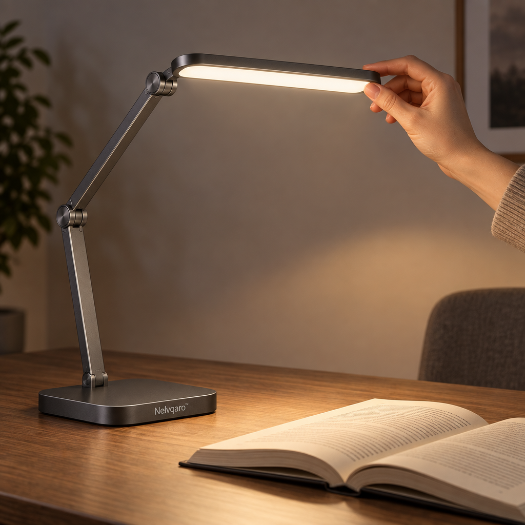 Nelvqaro™ Adjustable Eye-Care Reading Lamp main image 04