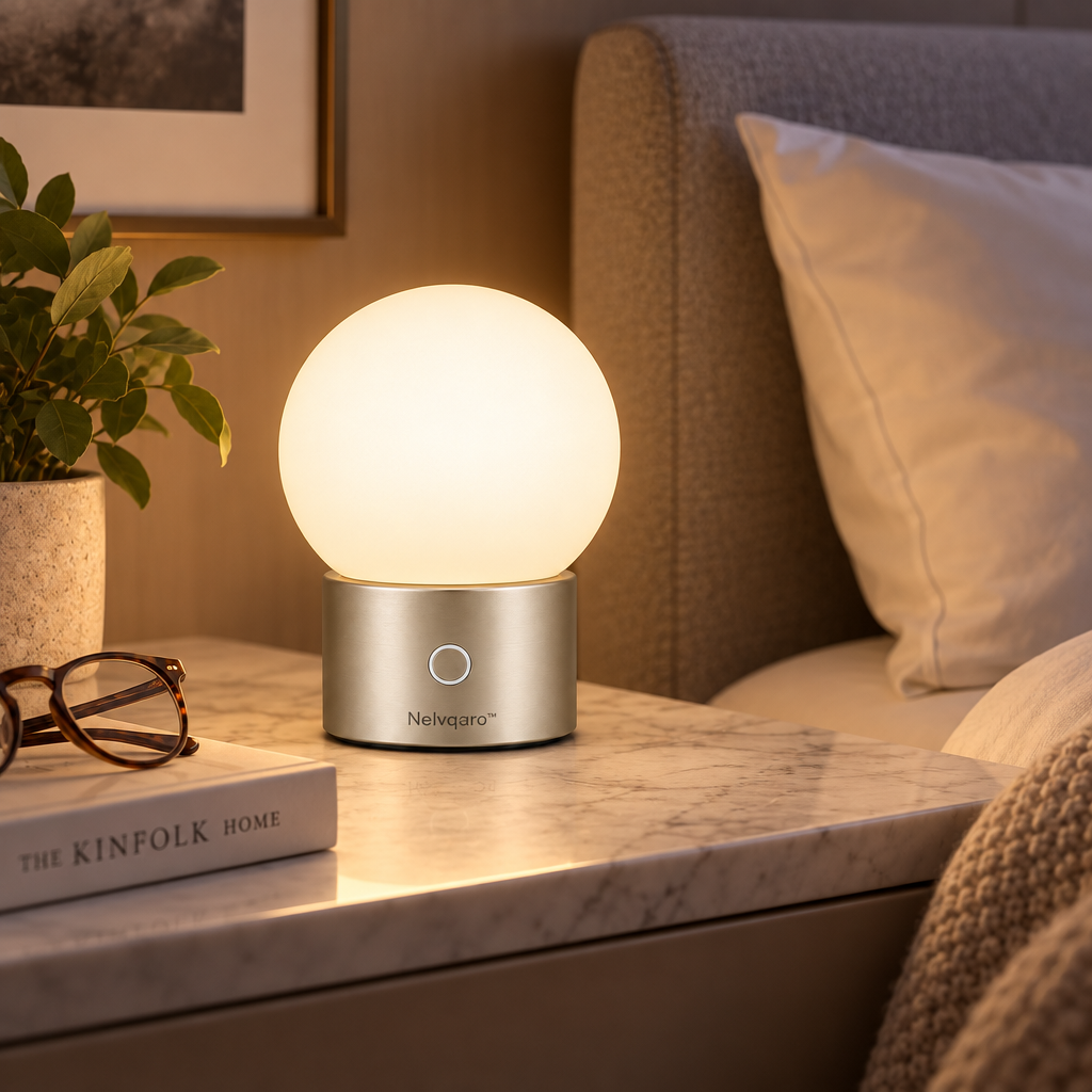 Nelvqaro™ Wireless Touch Bedside Lamp main image 05