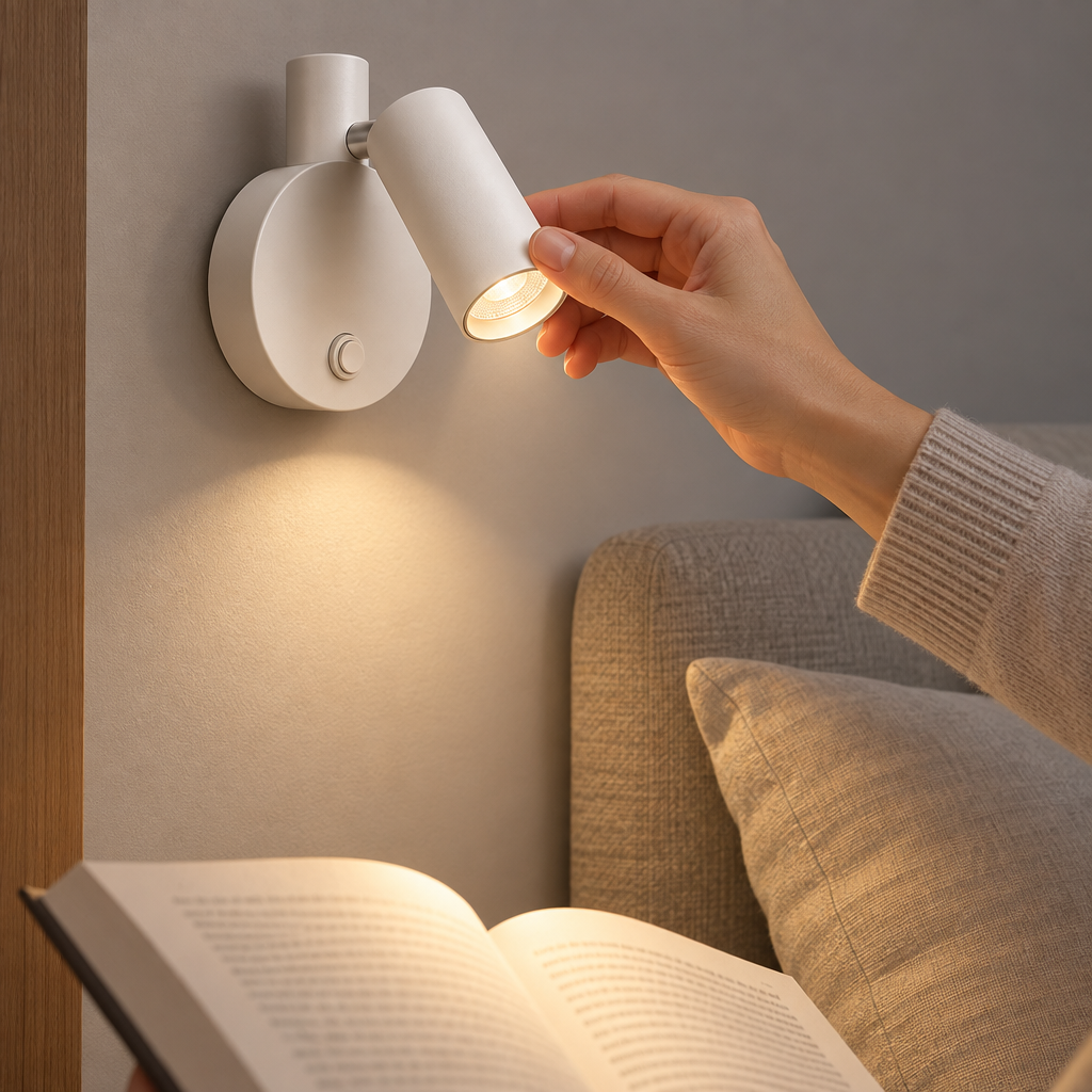 Nelvqaro™ Rotatable Reading Wall Lamp main image 04