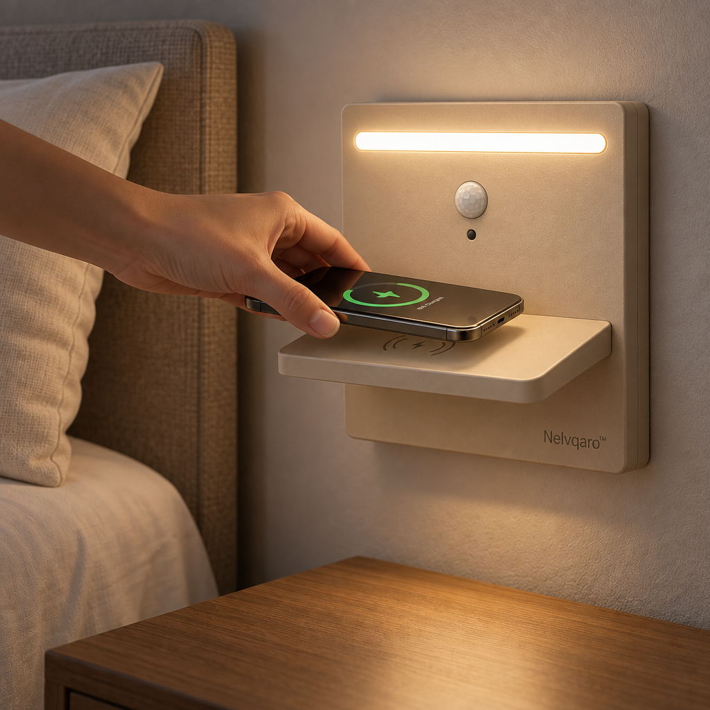 Nelvqaro™ Wireless Charging Sensor Wall Light main image 04