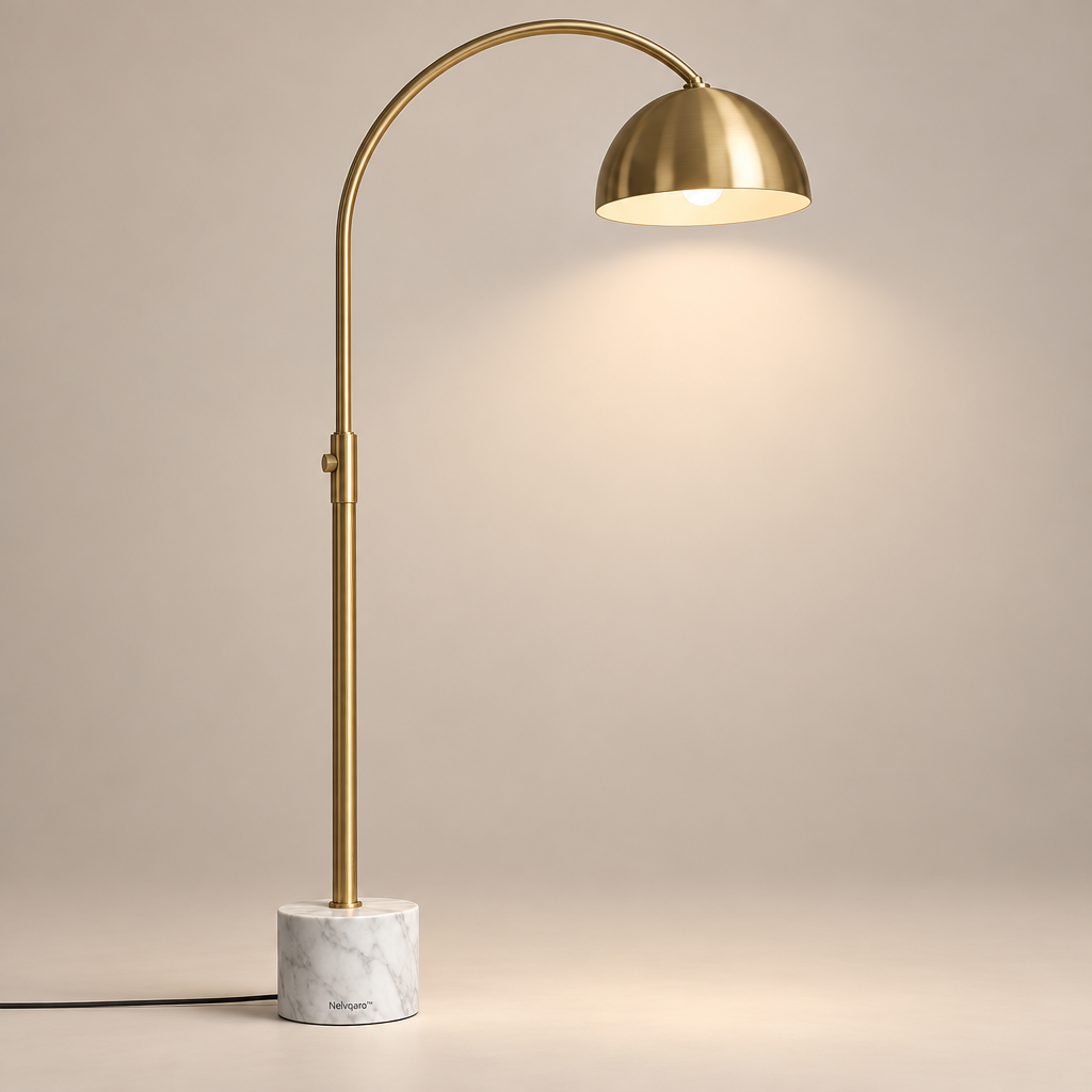 Nelvqaro™ Arched Living Room Reading Floor Lamp hero