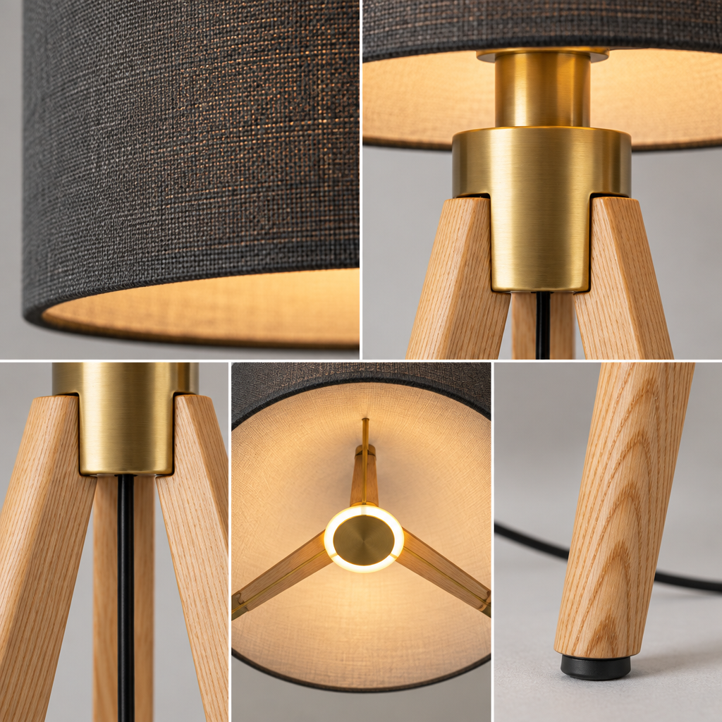 Nelvqaro™ Tripod Ambient Floor Lamp main image 03
