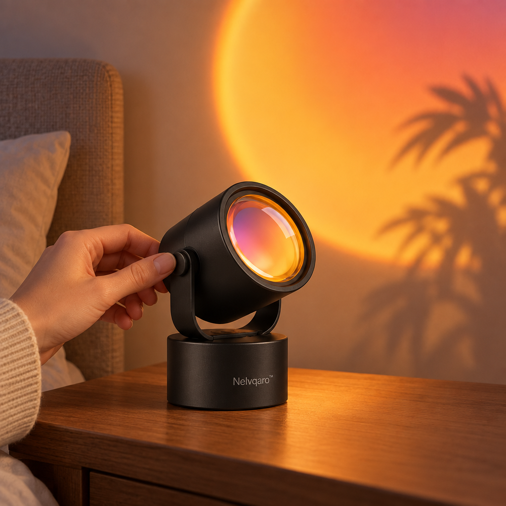 Nelvqaro™ Sunset Projection Ambient Lamp main image 04