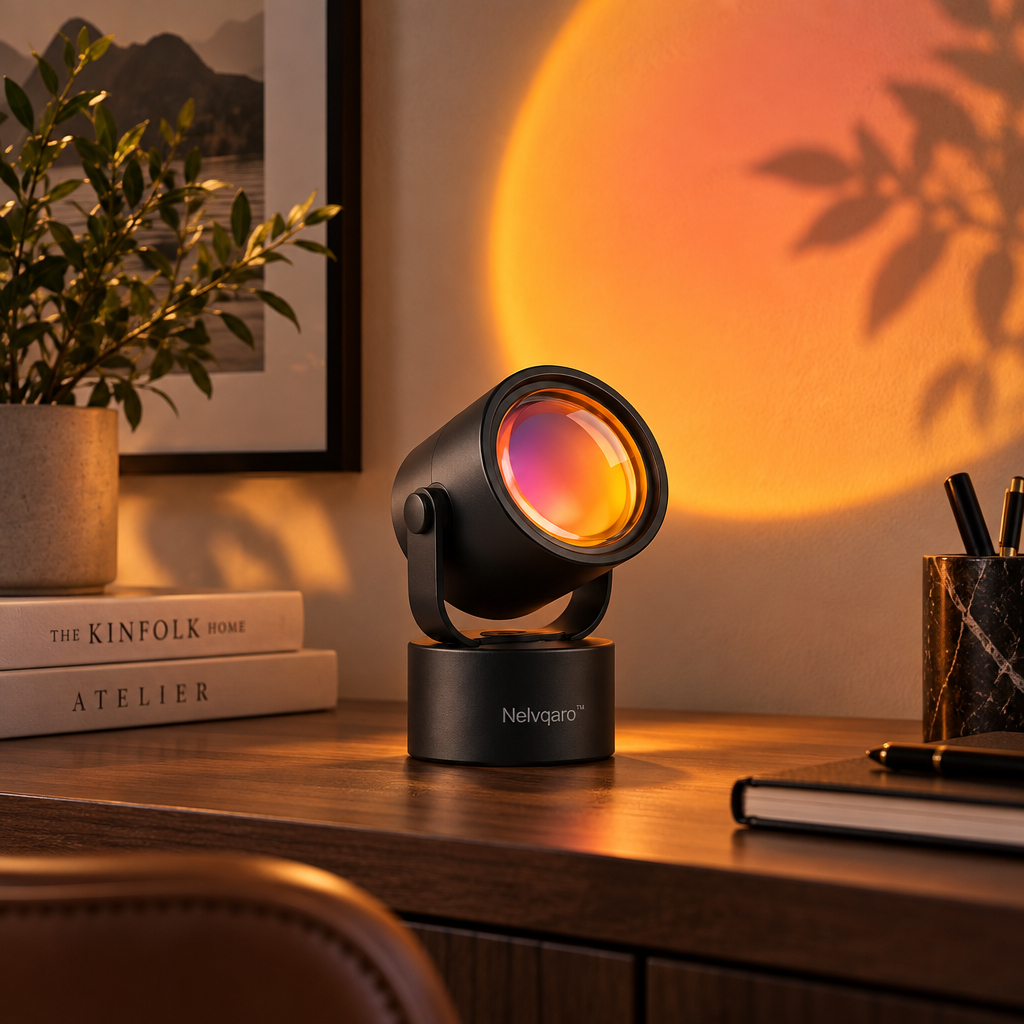 Nelvqaro™ Sunset Projection Ambient Lamp main image 05