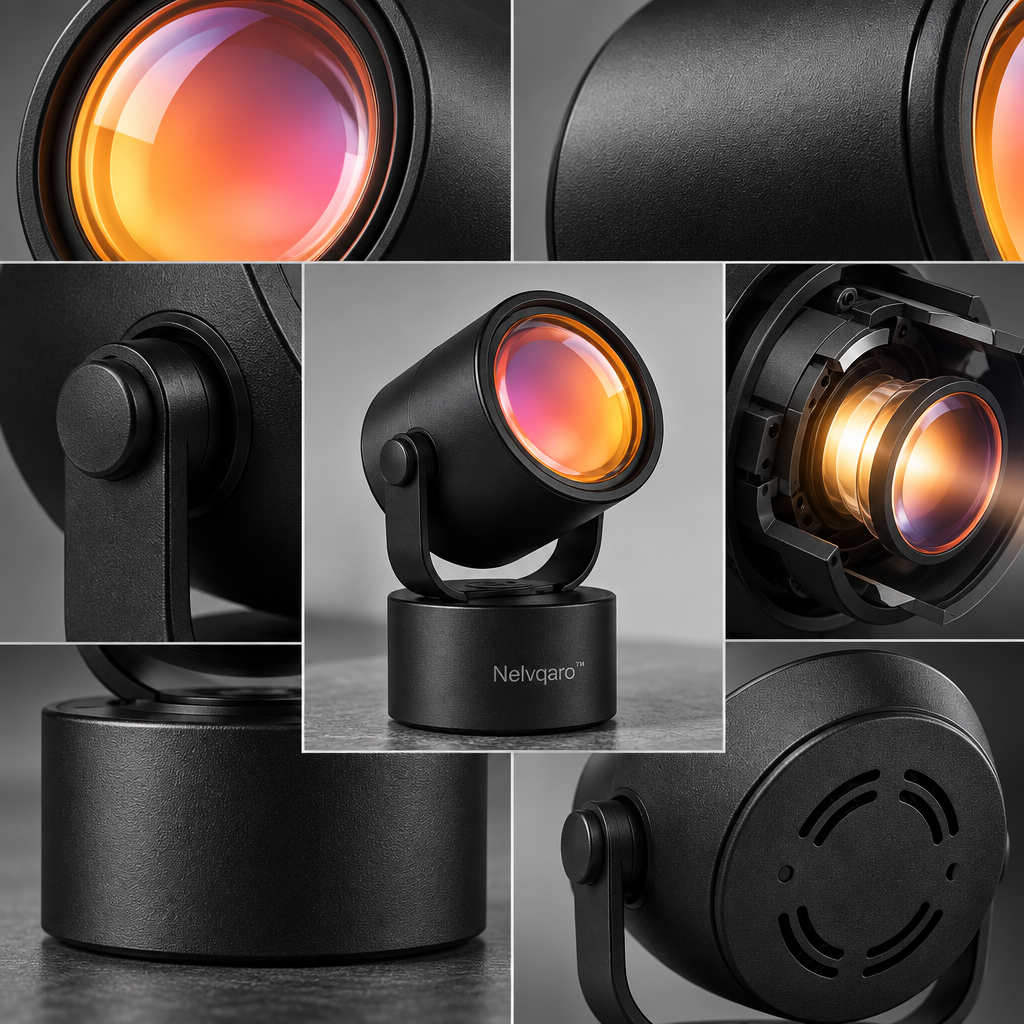 Nelvqaro™ Sunset Projection Ambient Lamp main image 06
