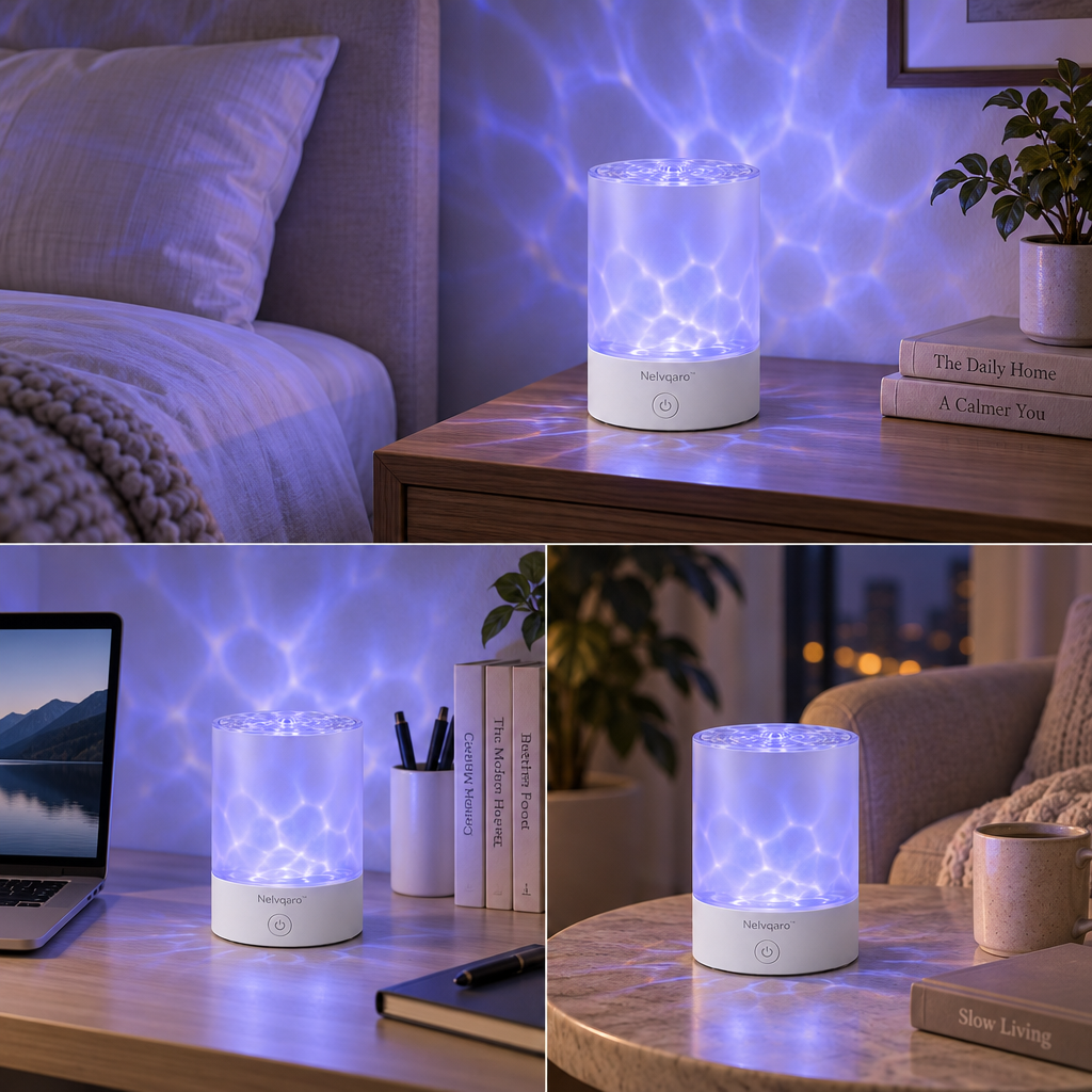 Nelvqaro™ Ripple Projection Ambient Lamp main image 02