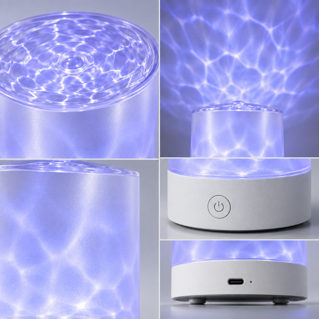 Nelvqaro™ Ripple Projection Ambient Lamp main image 03