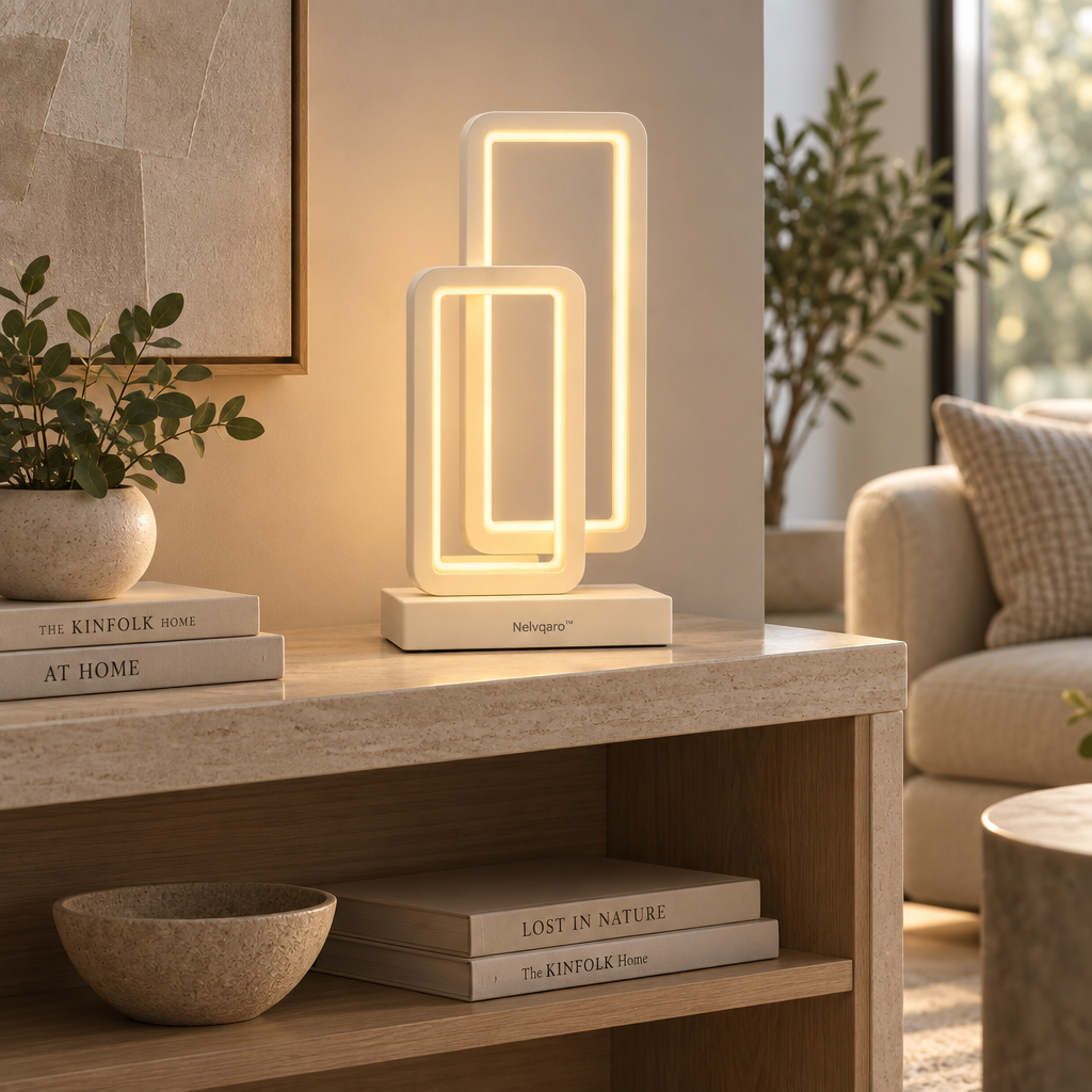 Nelvqaro™ Modern Geometric Decorative Lamp main image 02